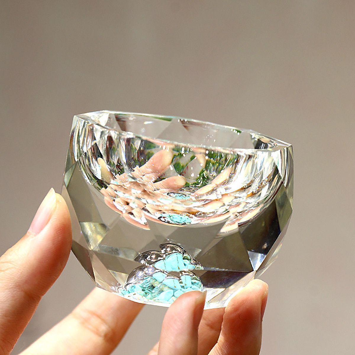 Norvo | 50ml diamantkutt krystall drikkeglass vodka shot glass vin glass whiskey glass brennevin sake soju brandy tekopp