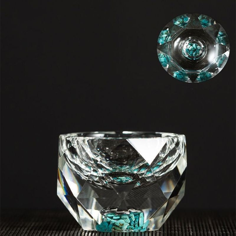 Norvo | 50ml diamantkutt krystall drikkeglass vodka shot glass vin glass whiskey glass brennevin sake soju brandy tekopp