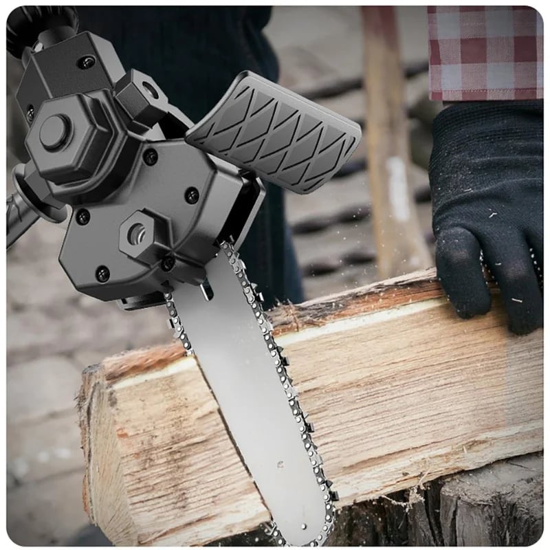 Norvo | ELEKTRISK BOREMASKIN MODIFISERT TIL ELEKTRISK KJEDESAG BORETILBEHØR