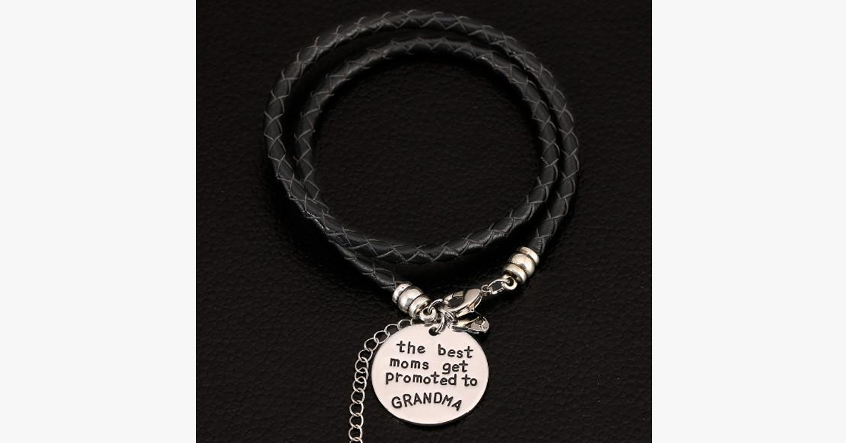 Norvo | De beste mødrene blir forfremmet til bestemor - Håndstemplede armbånd