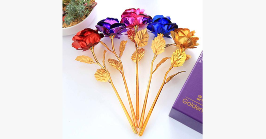 Norvo | 24K Always Gold Plated Rose - Various Colors