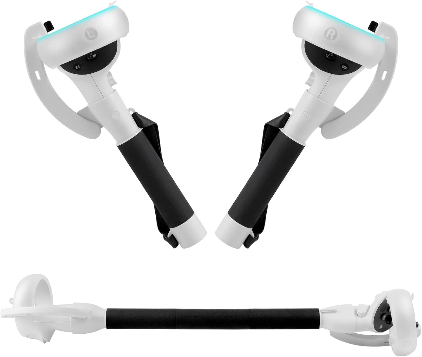 Norvo | VR Kontroller Forlengelseshåndtak for Meta Quest 2 – Kynaro