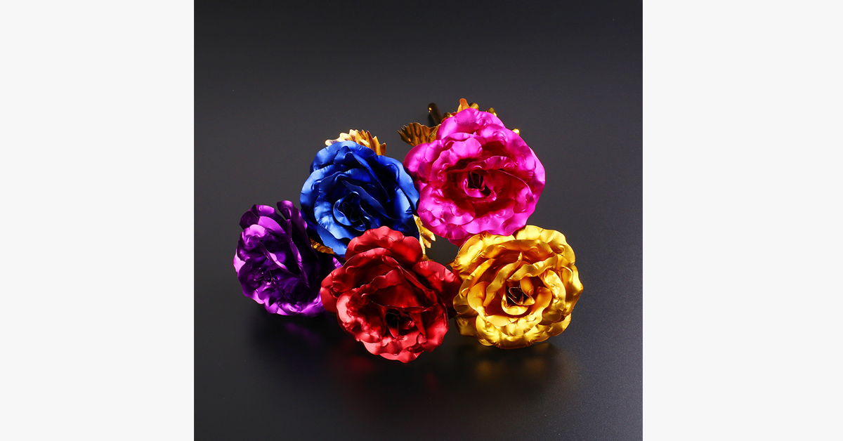 Norvo | 24K Always Gold Plated Rose - Various Colors
