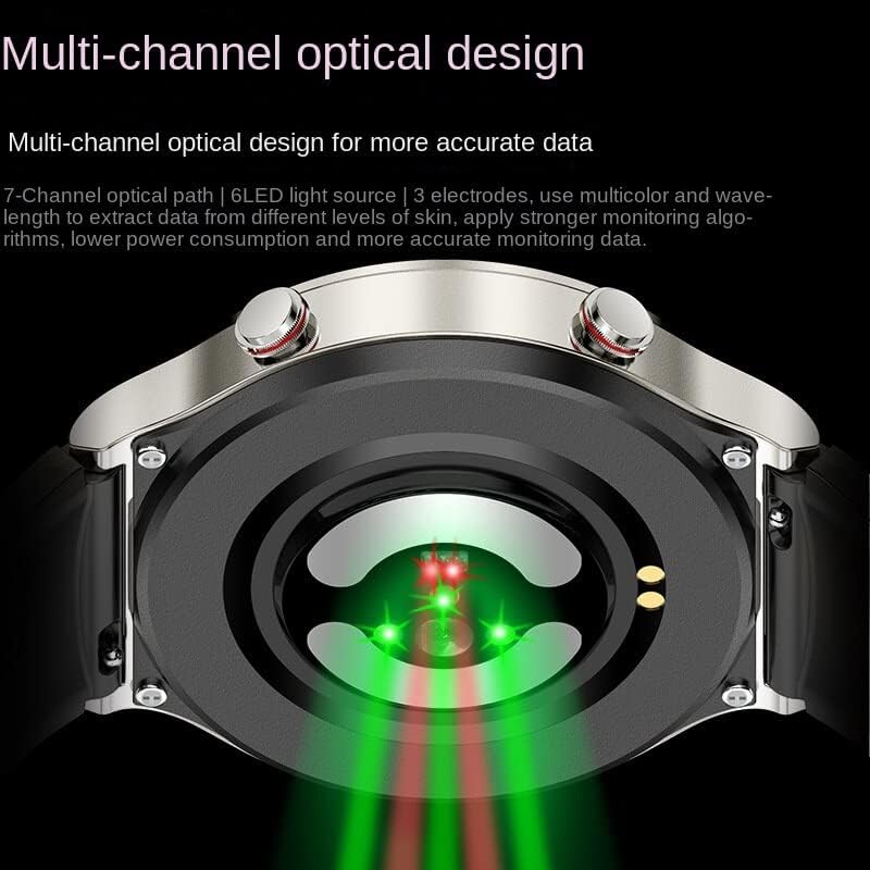 Norvo | CardioSense – Medisinsk ECG Smartwatch med Osram-sensor og 24/7 helsesporing