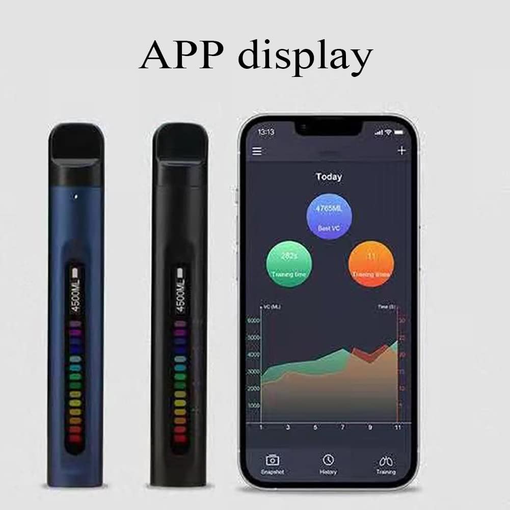 Norvo | BreathBoost Smart Pustetrener – Lungekapasitet & Respiratorisk Musklestyrking Enhet