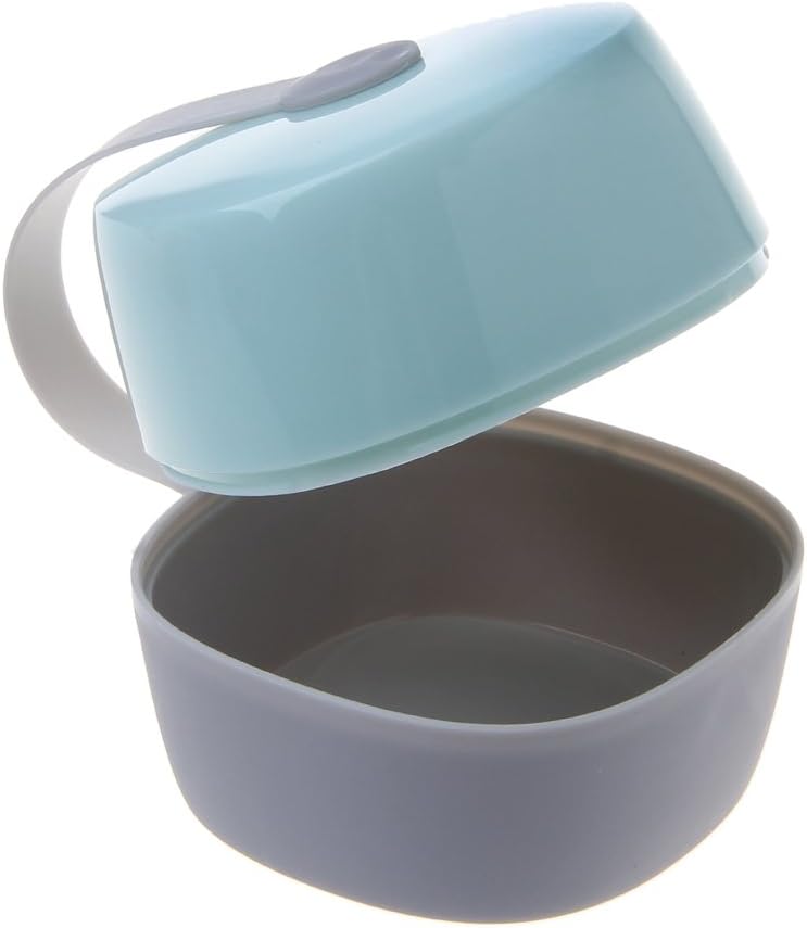 Norvo | Smokkeboks med lokk – Hygienisk oppbevaringsboks for smokker & brystvorter