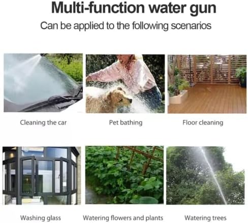 Norvo | AquaBlitz Høytrykk Spraypistol – Universell Slangefesting for Kraftig Rengjøring