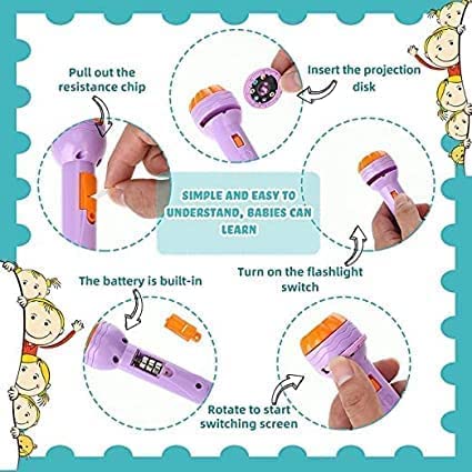 Norvo | Magiske Godnatthistorier - Lommelykt Prosjektor