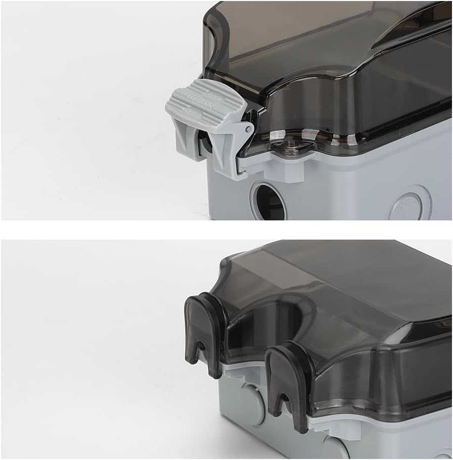 Frendorf | IP66 Utendørs Vanntett Vegguttak med Låsbar Deksel – PowerGuard