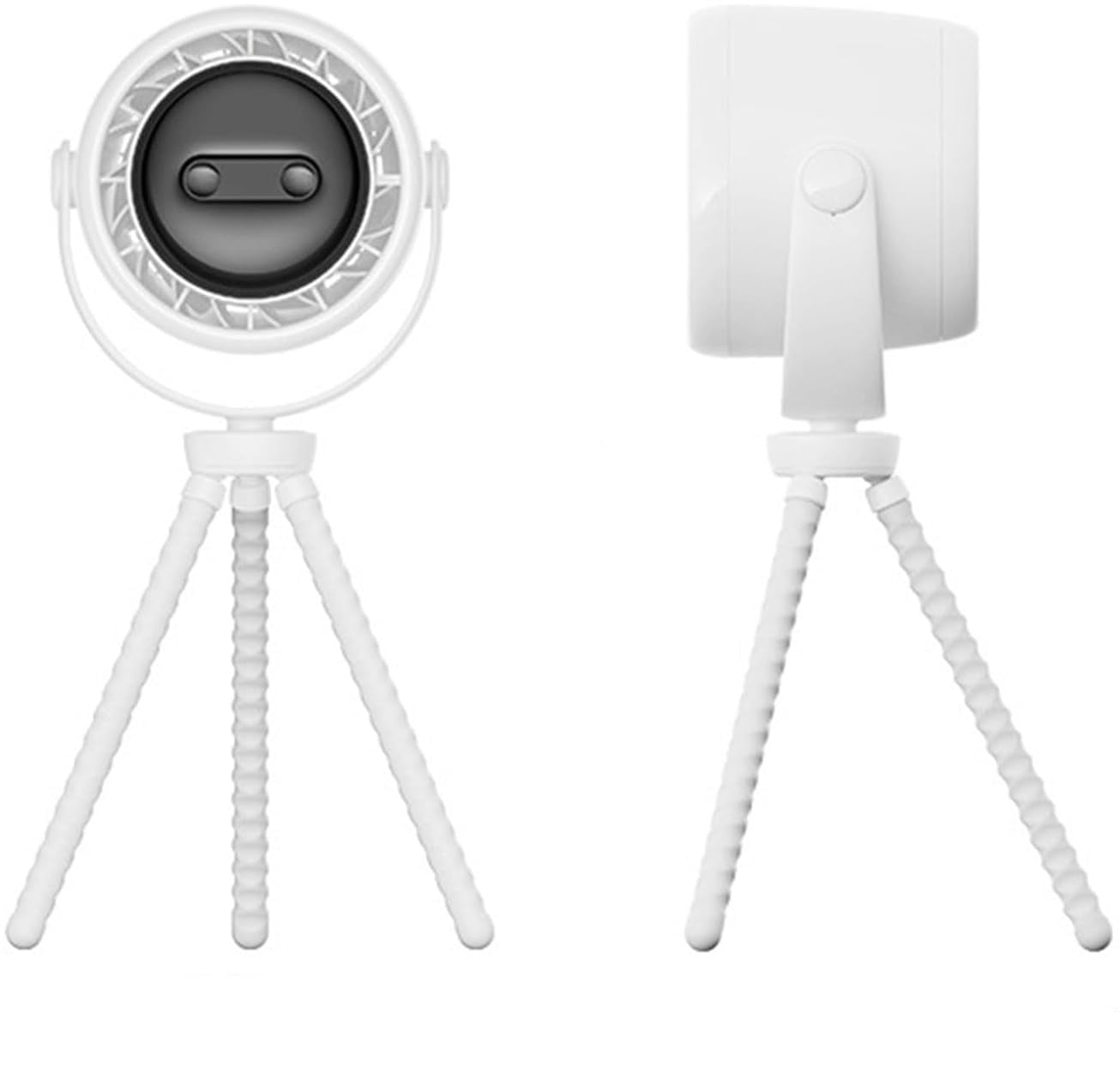 Norvo | Oppladbar klipsvifte for barnevogn med nattlys 100 hastigheter