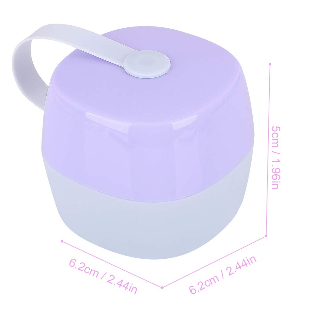 Norvo | Smokkeboks med lokk – Hygienisk oppbevaringsboks for smokker & brystvorter