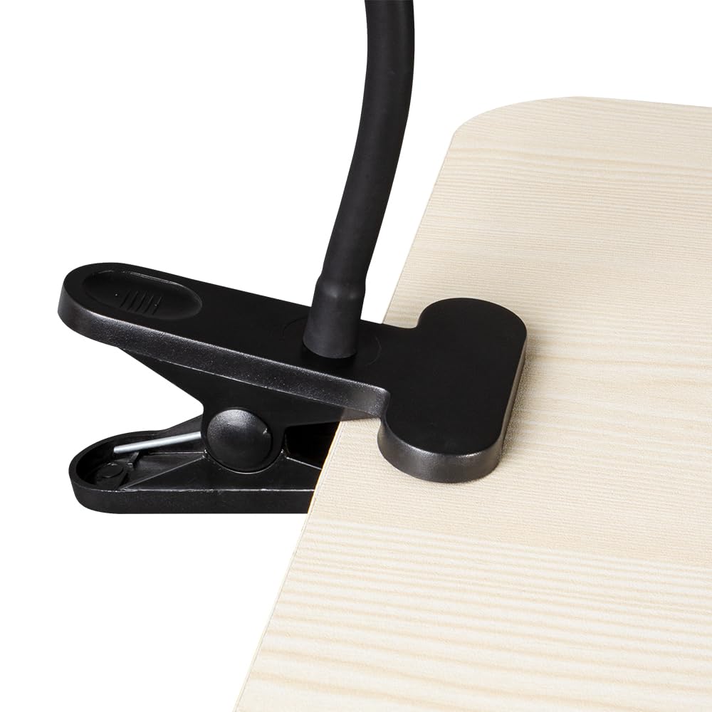 Norvo | Ottlite Clip-On Led Lampe - Justerbart Clearsun Lys For Skriver, Piano, Og Bord, Svart