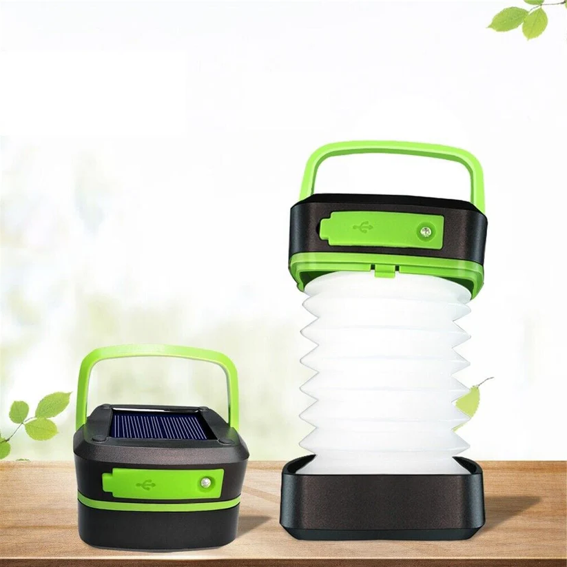 Norvo | Oppladbar solenergi LED campinglanterne