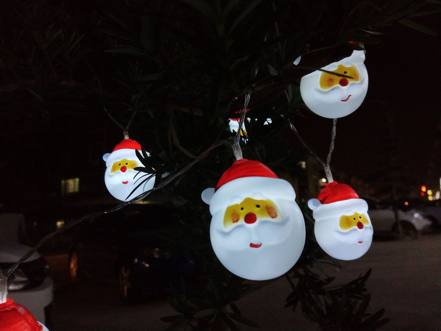 Norvo | Jule nisse lyslenker utepartys dekorasjon 10/20 batteri lyslenker