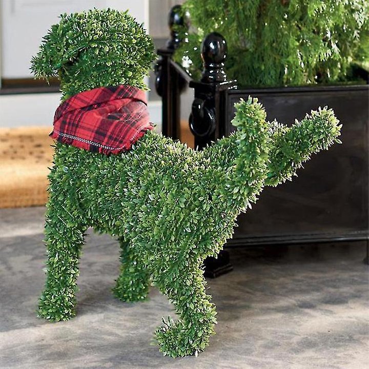 Norvo | Dekorativ Pissende Hund Topiary