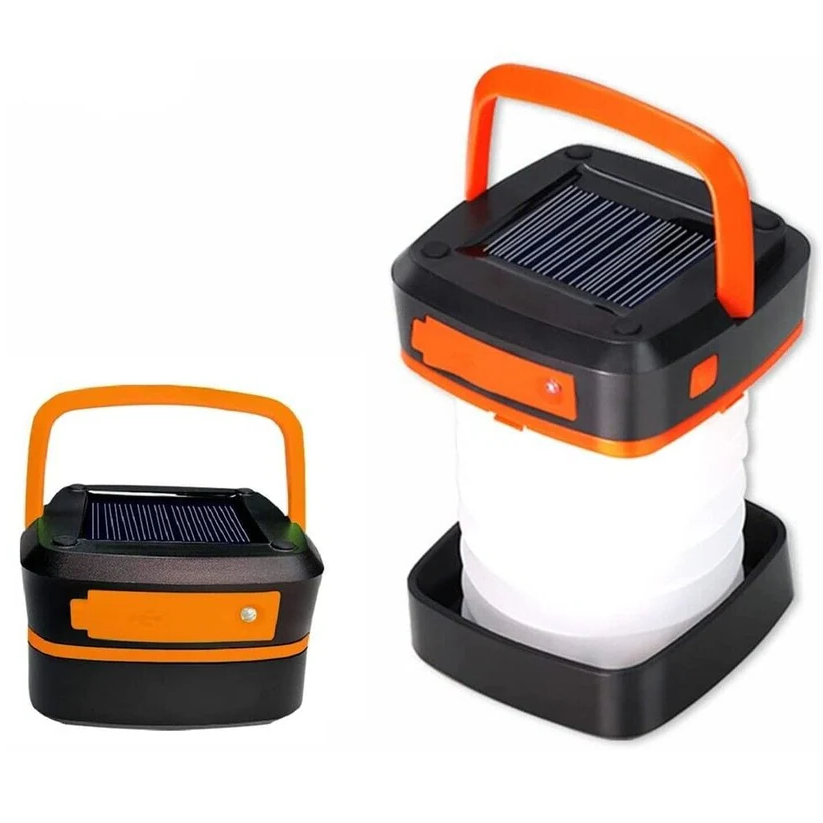 Norvo | Oppladbar solenergi LED campinglanterne