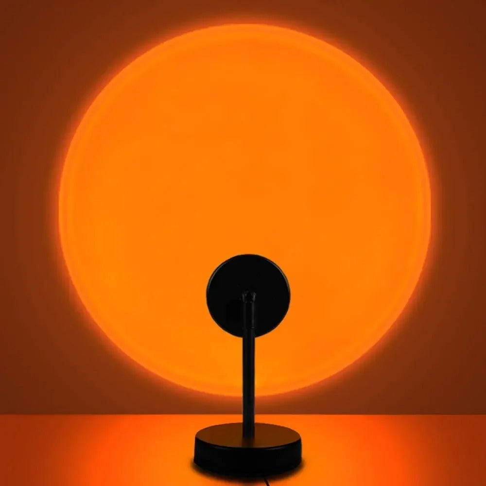 Norvo | l Stillegant Retro Bordlampe med Solnedgang