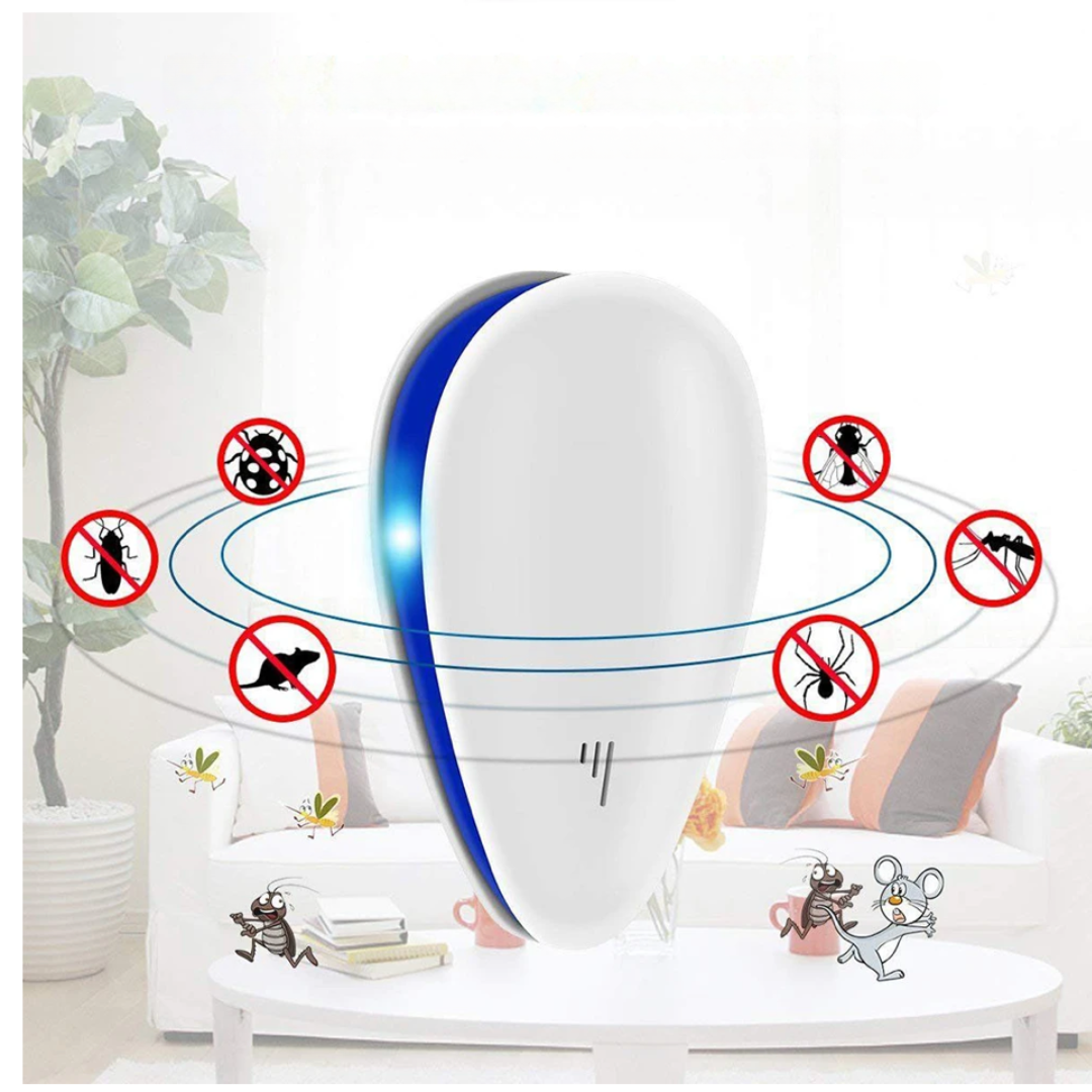 Norvo | PestGuard Pro - Ultrasonisk skadedyrkontroll uten kjemikalier for et trygt hjem