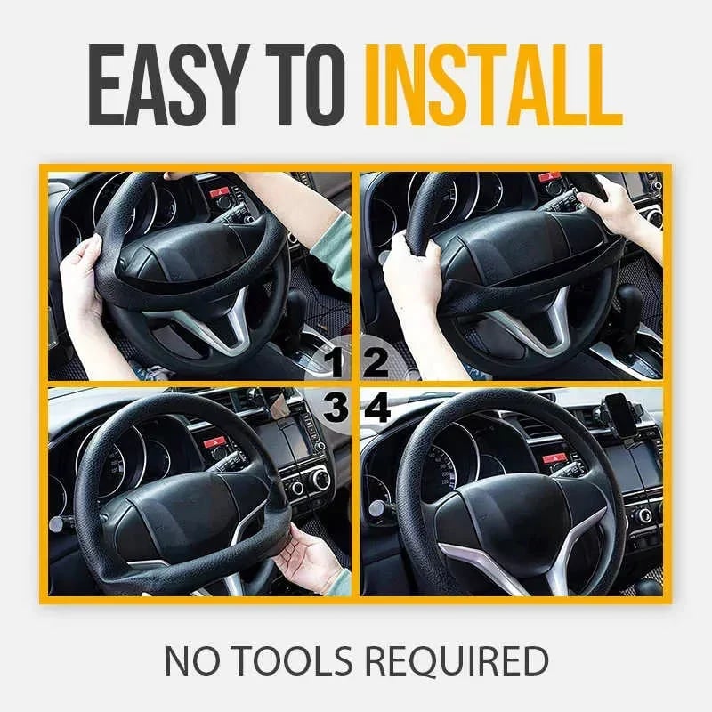 Norvo | Kult sklisikkert rattdeksel av silikon