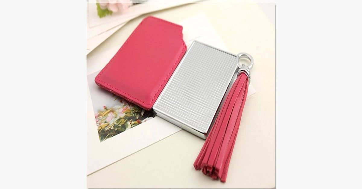 Norvo | Bærbar Rosa LommSpeil