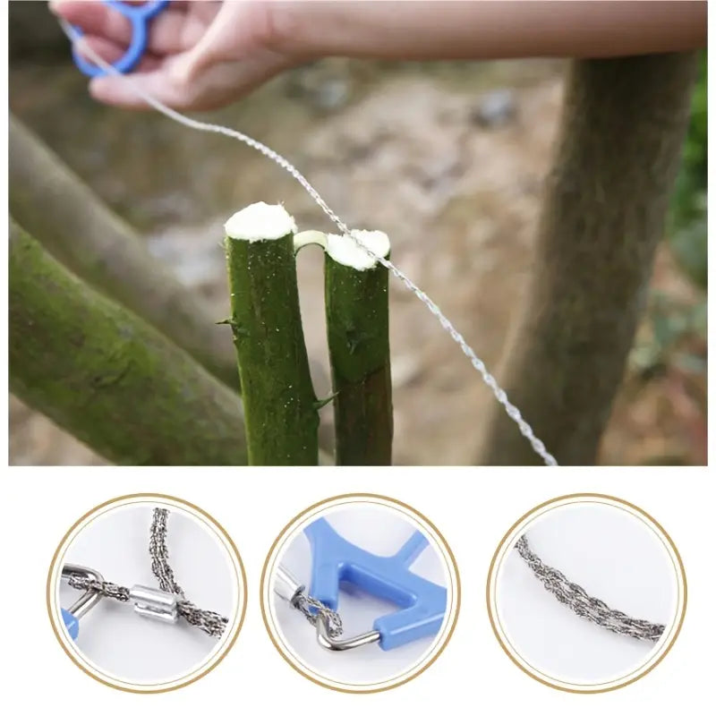 Norvo | Kablesag for hage og utendørs – Kompakt sag for eventyr og hagearbeid