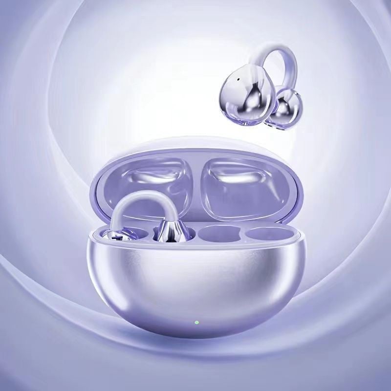 Norvo | AI Oversettelse Åpen Øre Klipp Bluetooth Hodetelefoner