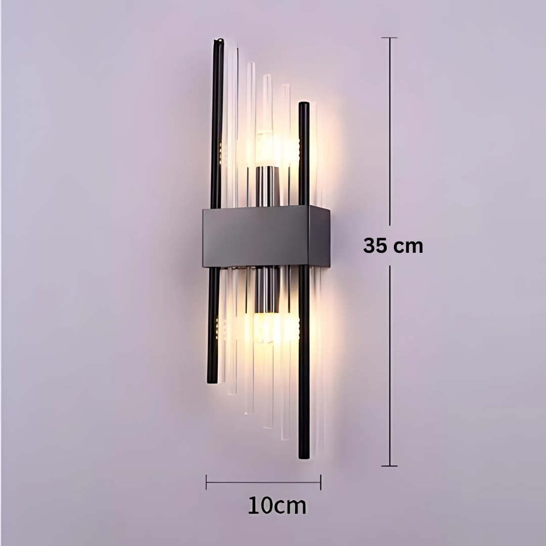 Norvo | Vegglampe - GlamorLite - Luksuriøs Design - Elegant og Raffinert