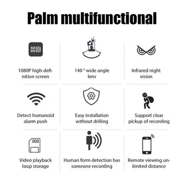 Norvo | Liten WiFi-kamera med nattsyn