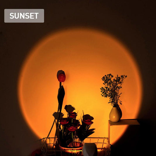 Norvo | Romantisk Moderne Robot Solnedgang Lampe