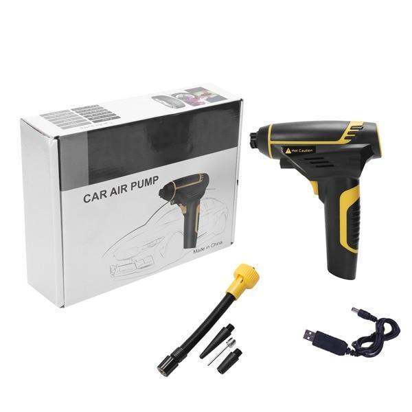 Norvo | 120W Bil Luftkompressor Håndholdt USB Oppladbar Elektrisk Pumpe