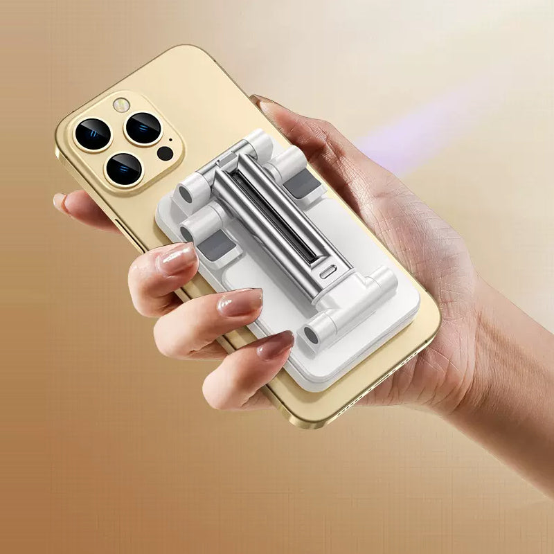 Norvo | Justerbar Ergonomisk Sammenleggbar Tablet/Telefon Stativ