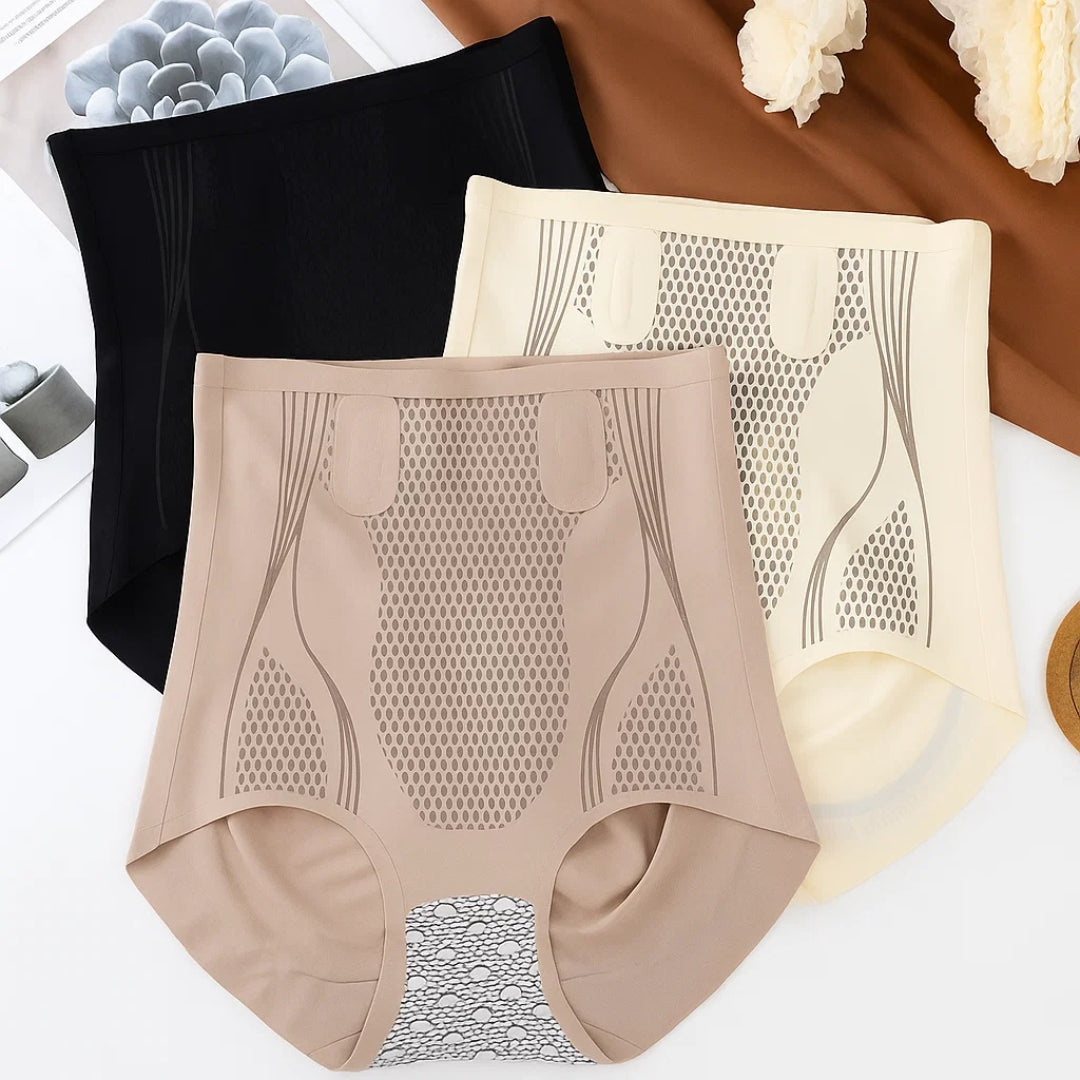 Høy høyde – Pustende sømløs passform – Flat maget – Føles usynlig hele dagen Norvo