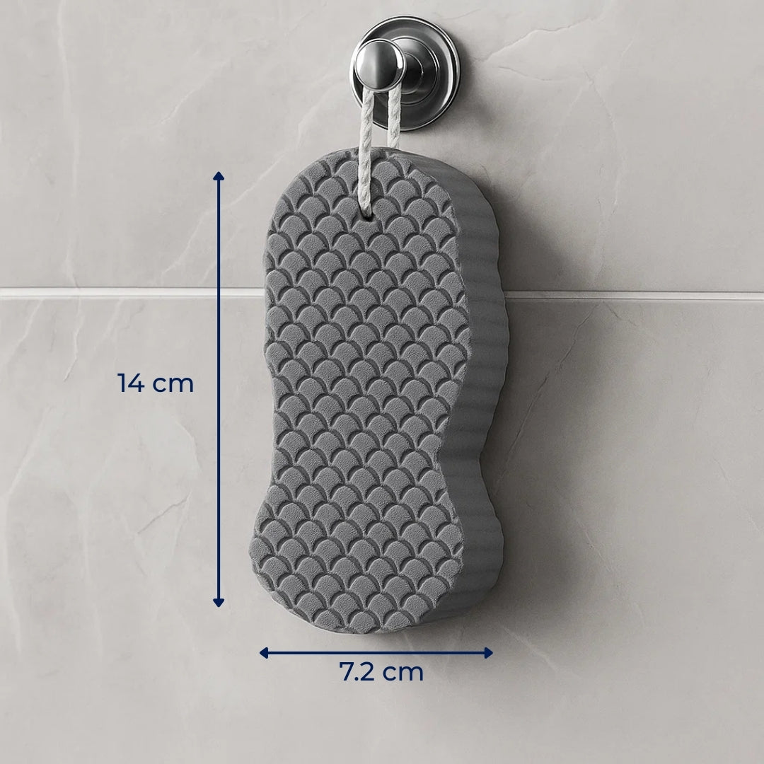 Fjerner Døde Hudceller & Øker Sirkulasjonen – Myk Hurtigtørkende Design – Skånsom for Følsom Hud Norvo