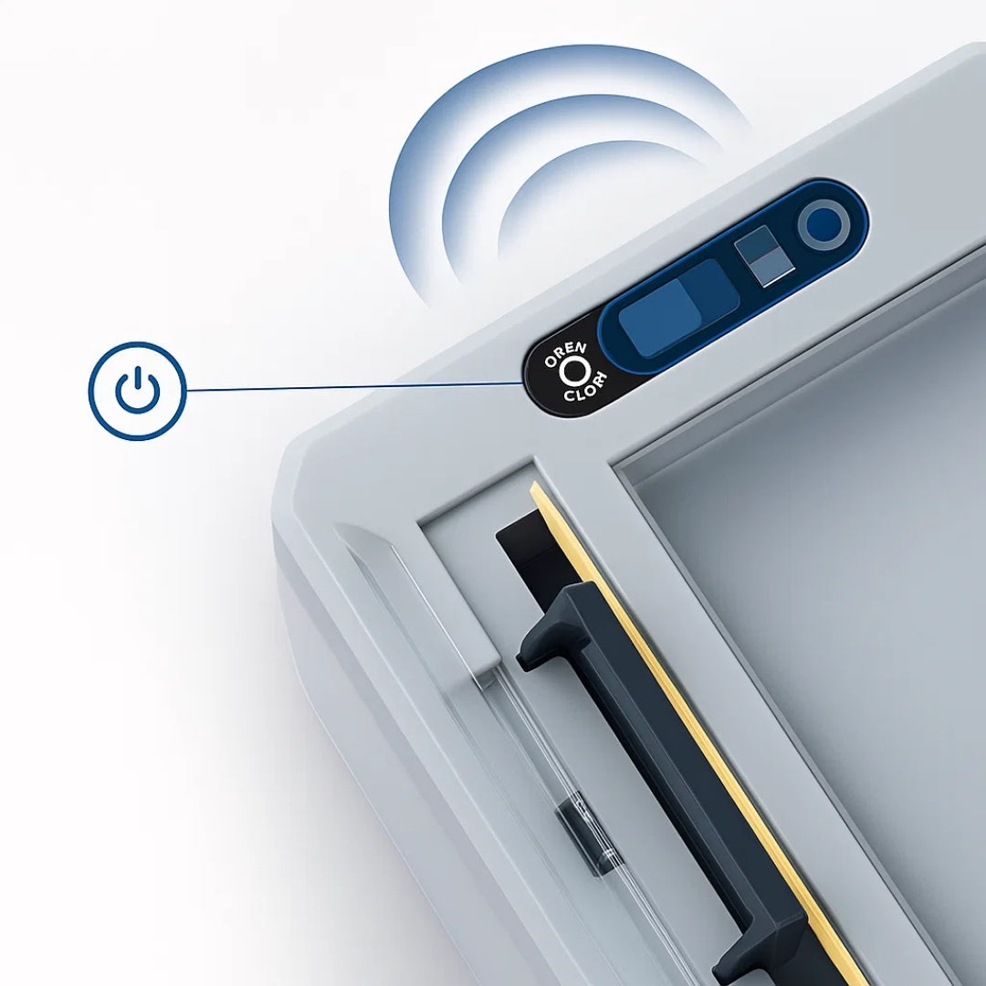 Berøringsfri infrarød sensor – USB-ladbar – Forbedrer hygiene – Ryddig og barnevennlig bruk Norvo