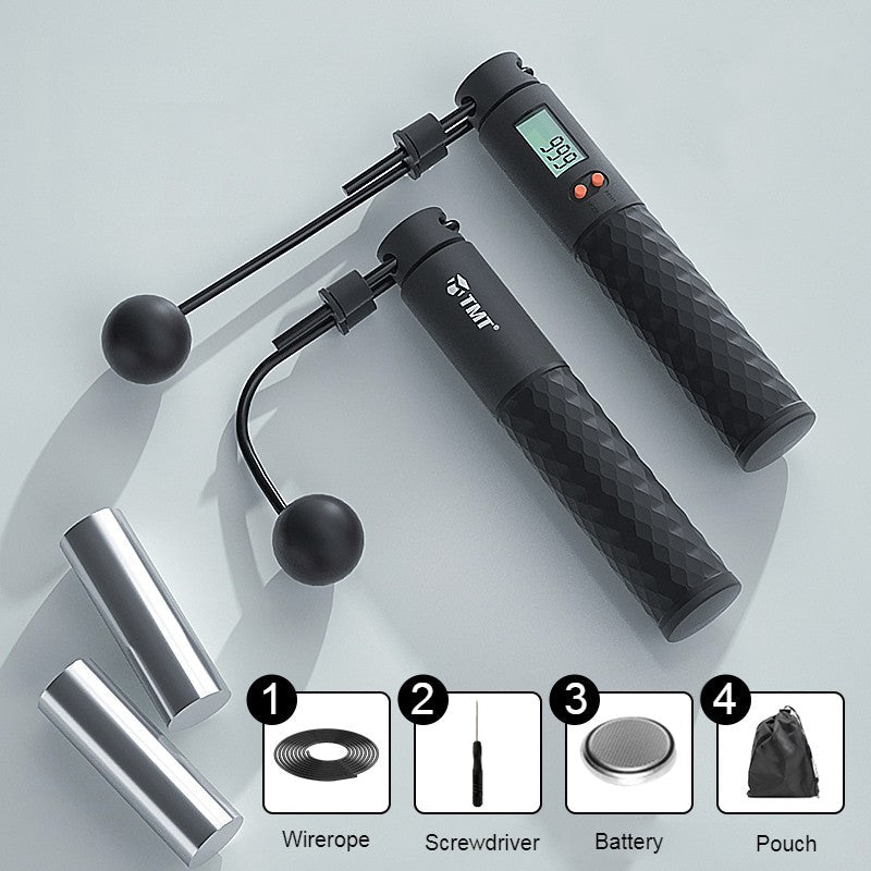 Norvo | 2-i-1 Vektet Smart Digital Hoppetau med Dobbelt-rekkekonfigurasjon, for Enkel Full-kropp Trening