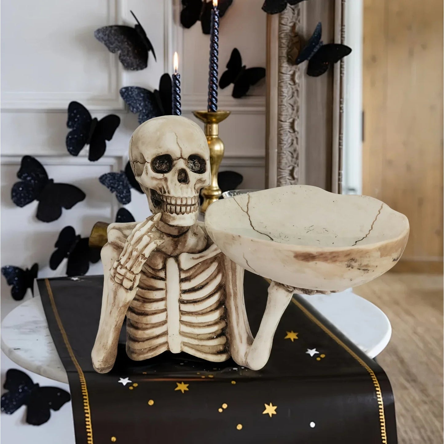 Norvo | Spooky Skeleton Halloween Candy Bowl