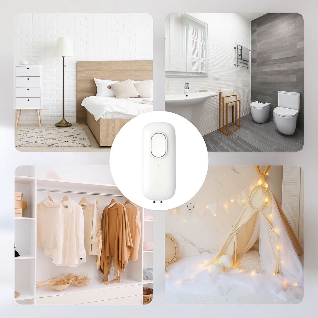 i Luft renseanlegg – Negative ion – Ultra-stille ≤ 5 dB – Fjerner røyk lukt og dyrehår – Renslig frisk luft for soverom Norvo