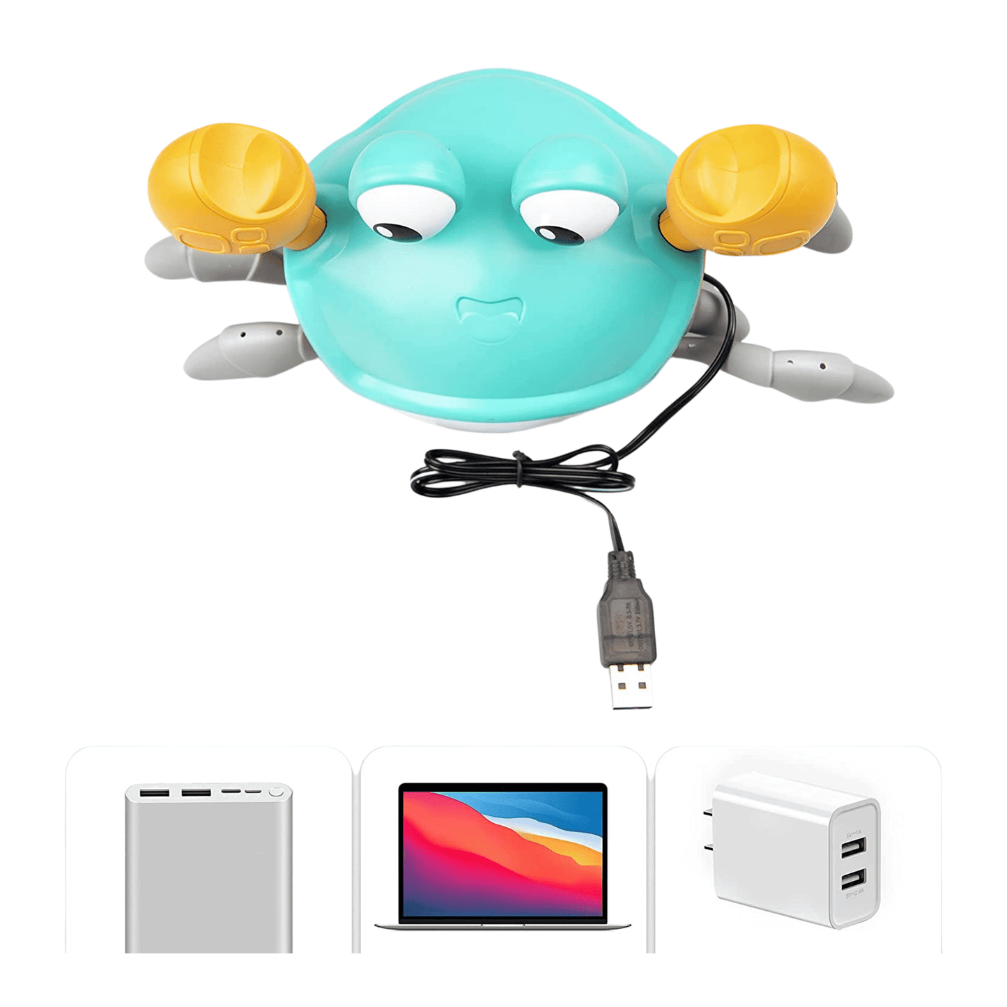 Norvo | Fargerik krabbe som motiverer barn til å bevege seg og utforske verden