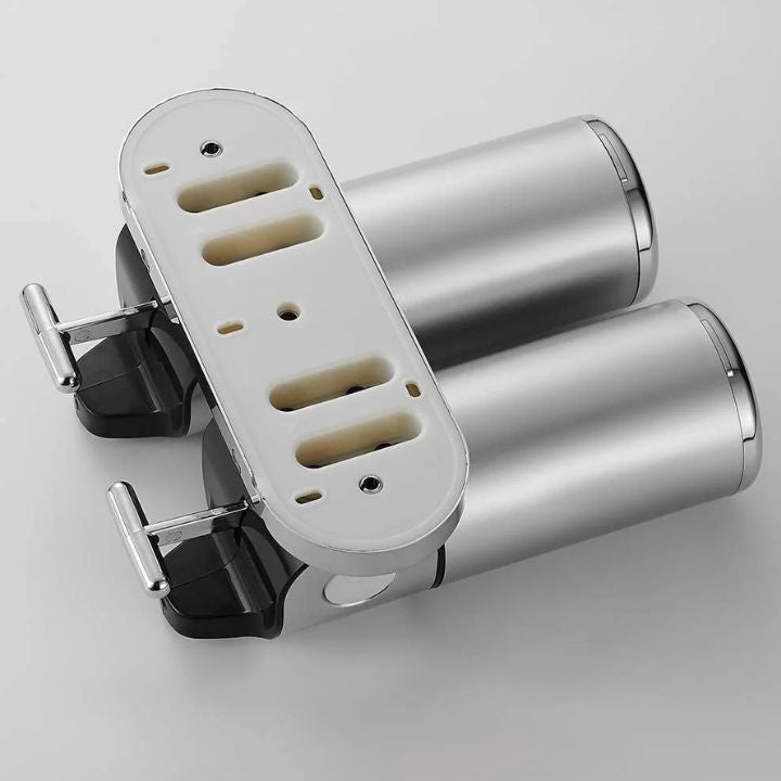 Norvo | DuoPure Veggdispenser – Stilig Såpedispenser for et Ryddig Bad