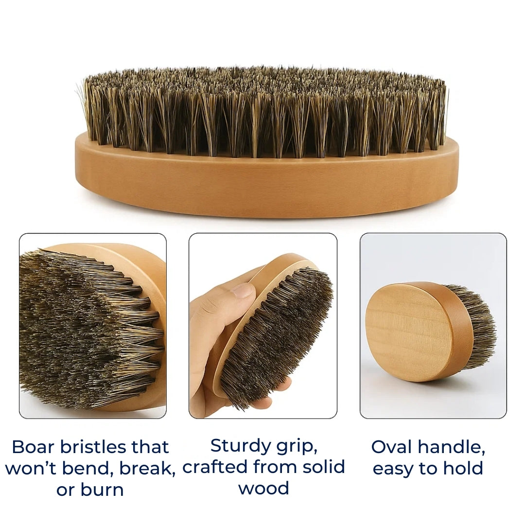 Lett Skum & Frizz Kontroll – Myke Bustegner – Hudvennlig Stell – Perfekt Daglig Skjeggpleie for Menn Norvo