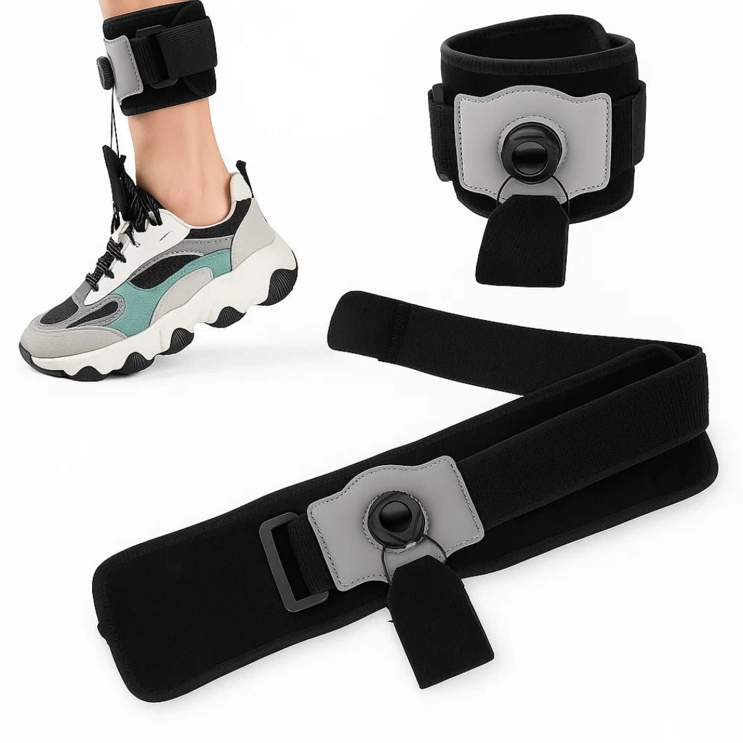 Justerbar AFO-støtte – Pustende og lett – Forhindrer snubling – Forbedrer balanse og gangkonfidens Norvo