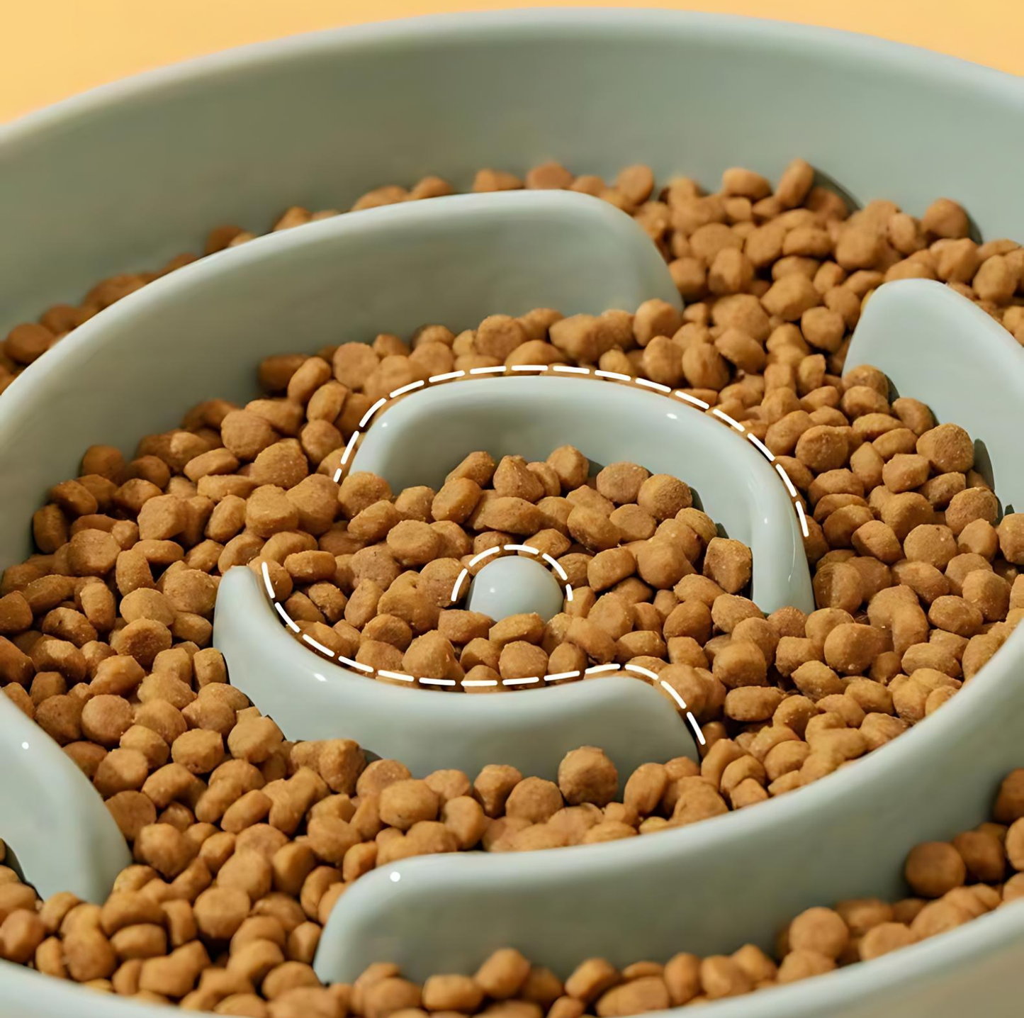 Norvo | SlowCeramic - Elegant Håndlaget Fôrskål for Kjæledyr