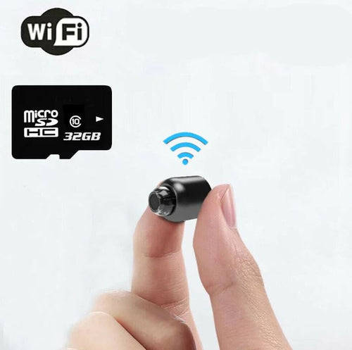 Norvo | Liten WiFi Sikkerhets Spy Kamera UK Natt Syn Overvåkning Nanny Cam