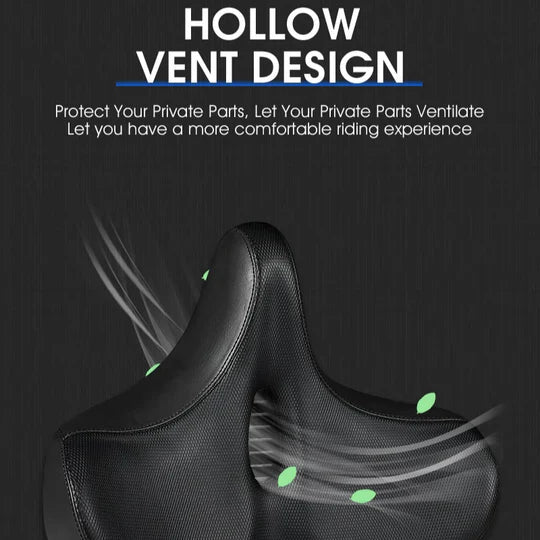 Norvo | Ekstra stor sykkelsete med komfortabelt tykk skum og vanntett