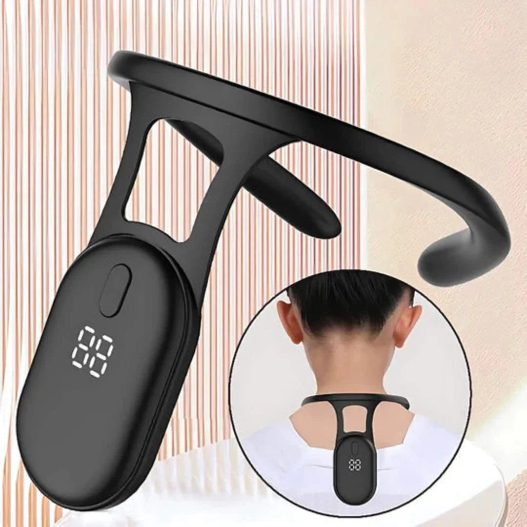 Norvo | Cervikal ryggrad trekk nakke støtte for holdningskorreksjon | Justerbar nakke- og ryggholdningskorrektor | Ryggrad justering og lindring | Sanntids tilbakemelding