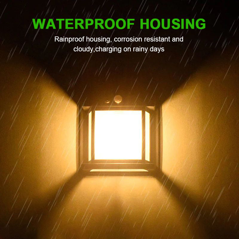 Norvo | Utendørs solenergi wolfram vegglampe