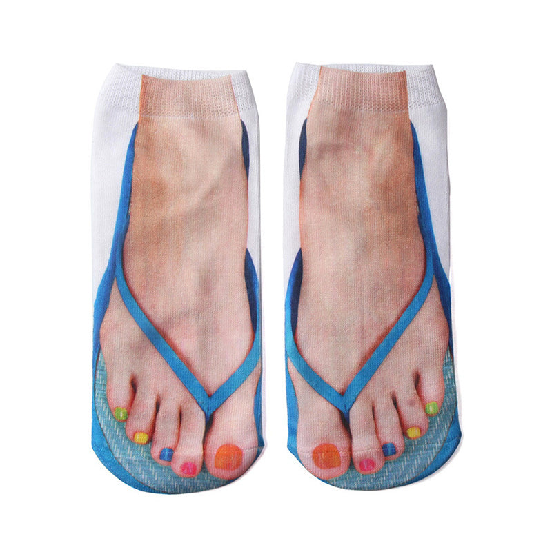 Norvo | Manicure Print Sokker