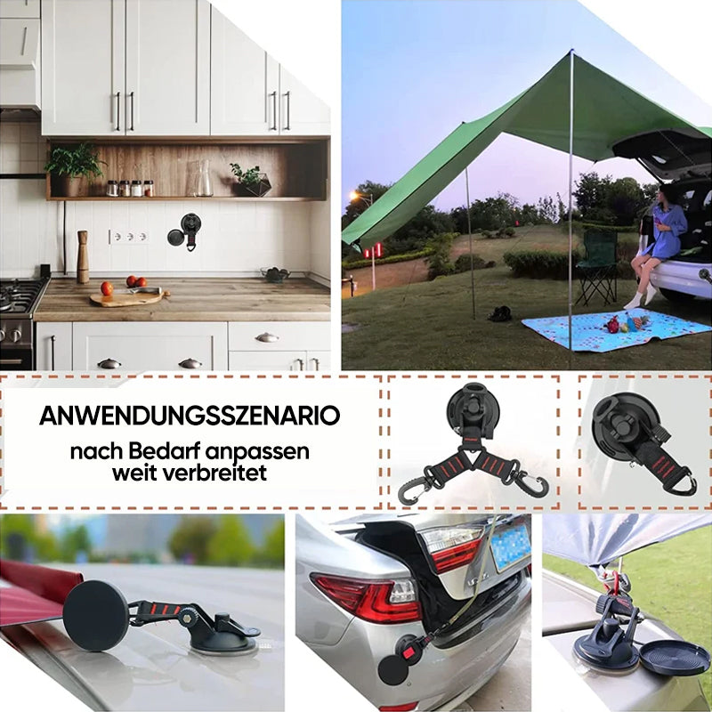 Norvo | Robust vakuum sugekopp med krok