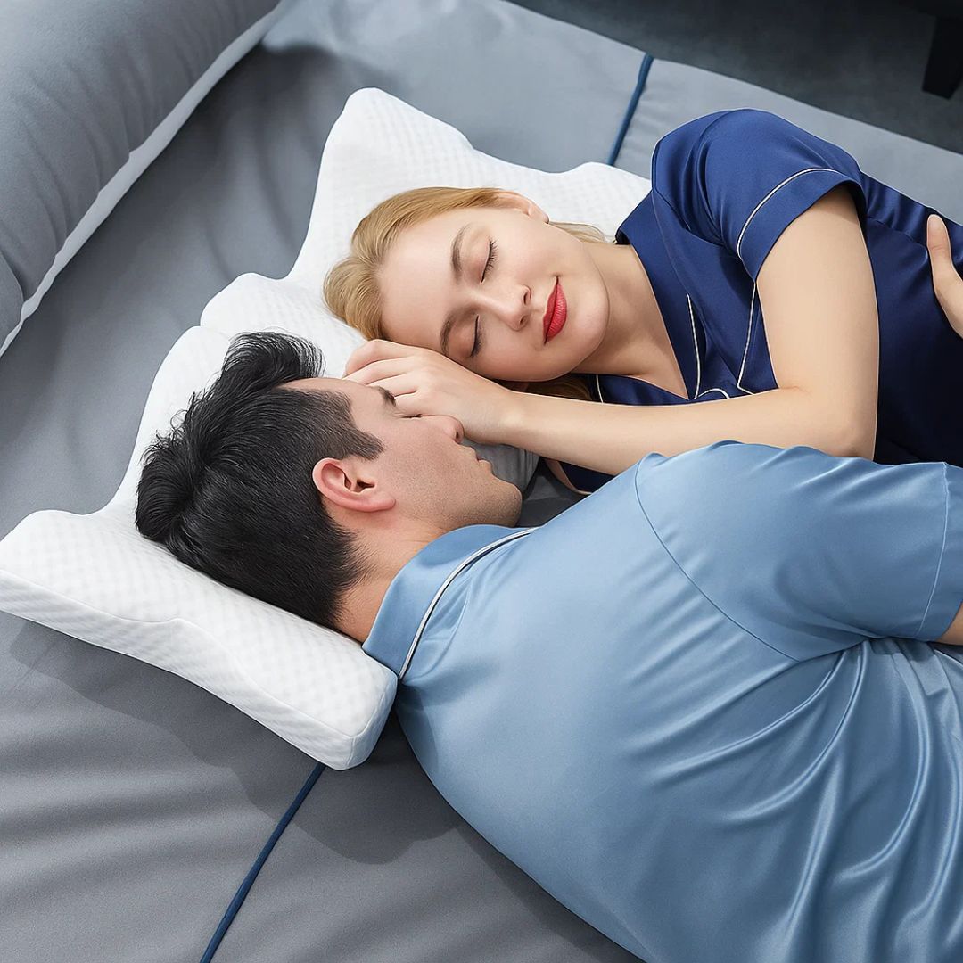 Spine Relief & Posture Alignment – Contour Memory Foam – Pain-Free Deep Sleep Support Norvo