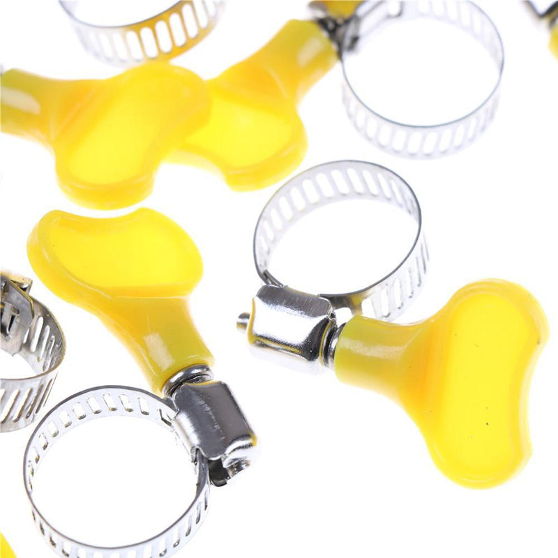 Norvo | Sett med slangeholdere i rustfritt stål (20 stk)